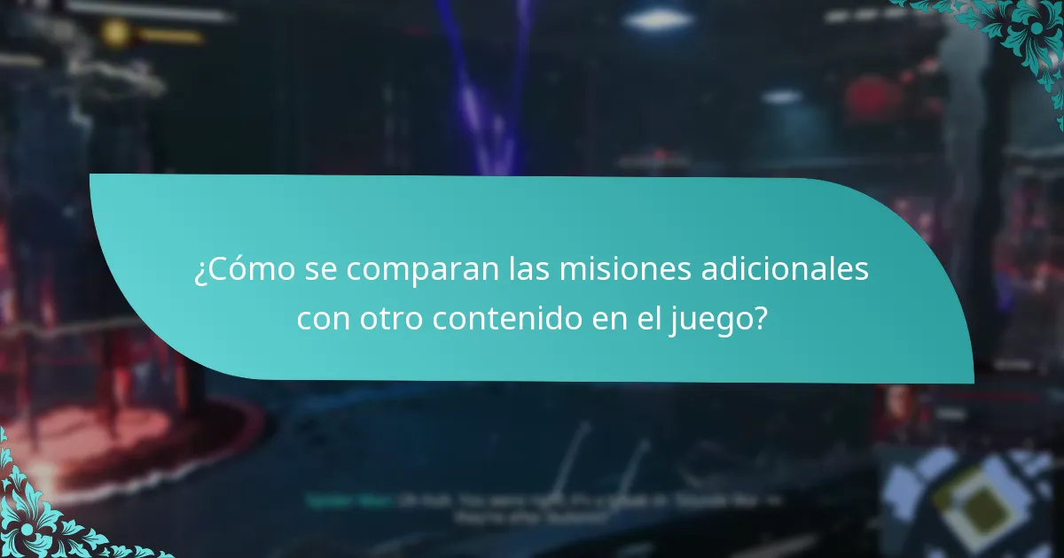 ¿Qué estrategias pueden ayudarme a completar misiones adicionales?