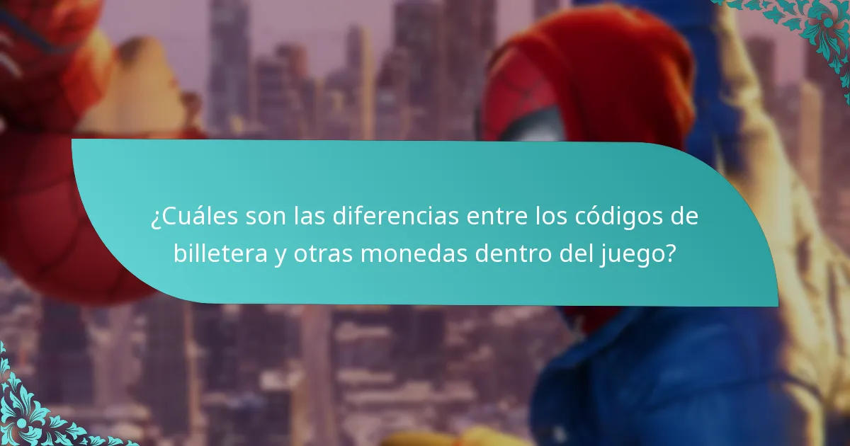 ¿Qué códigos de billetera ofrecen el mejor valor para Spider-Man: Miles Morales?
