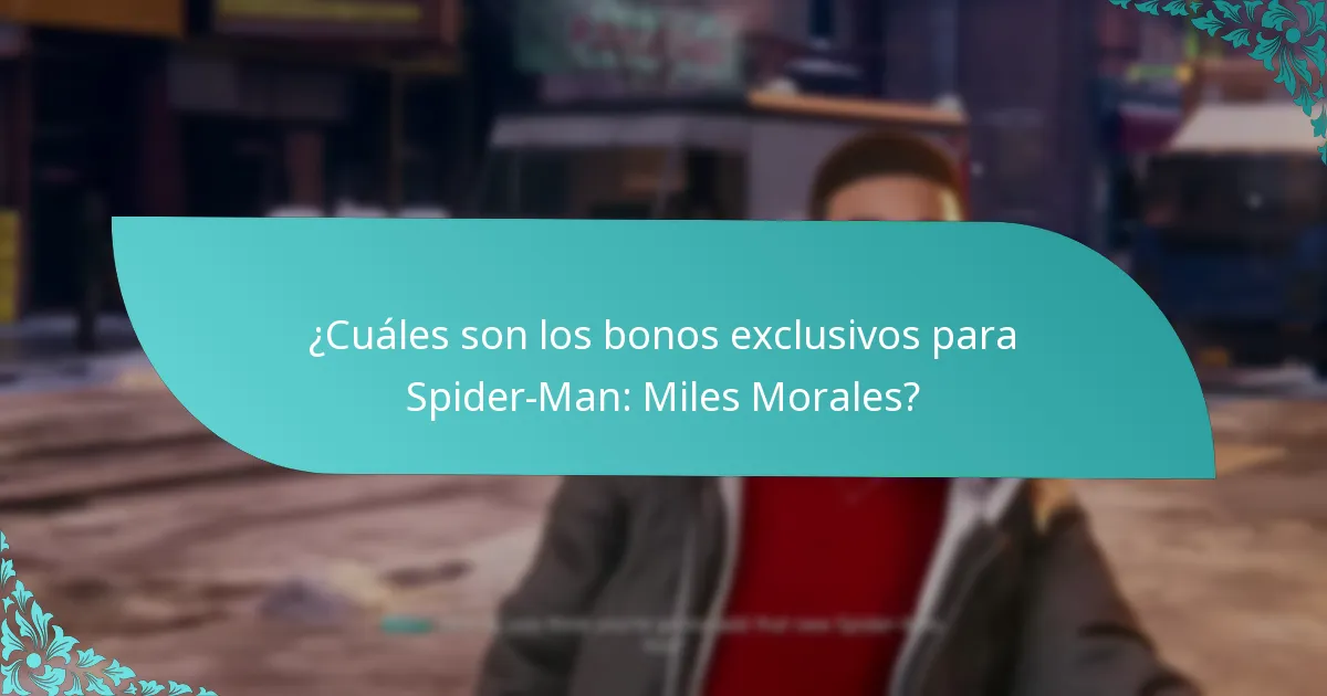 ¿Dónde puedo encontrar y comprar Spider-Man: Miles Morales con bonos exclusivos?