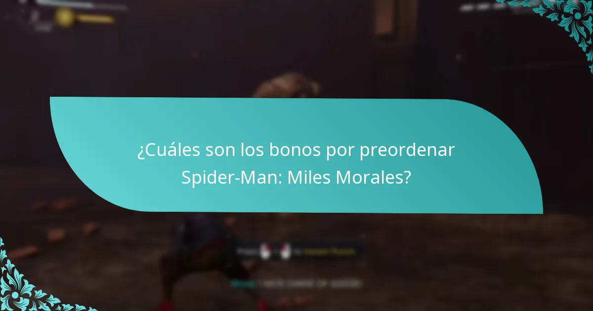 ¿Cuáles son las características clave de Spider-Man: Miles Morales?