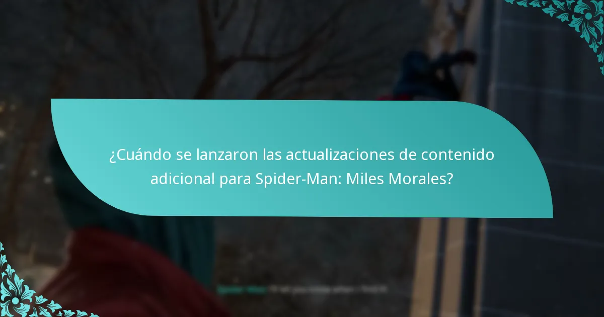 ¿Cómo mejora el contenido adicional la jugabilidad en Spider-Man: Miles Morales?