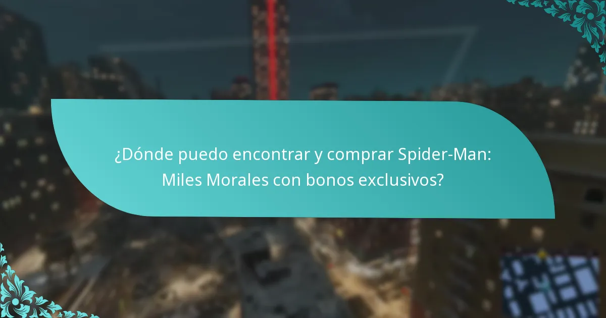 ¿Cuáles son los riesgos de comprar Spider-Man: Miles Morales por bonos exclusivos?